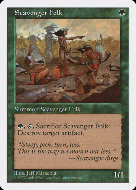 Scavenger Folk - {G}