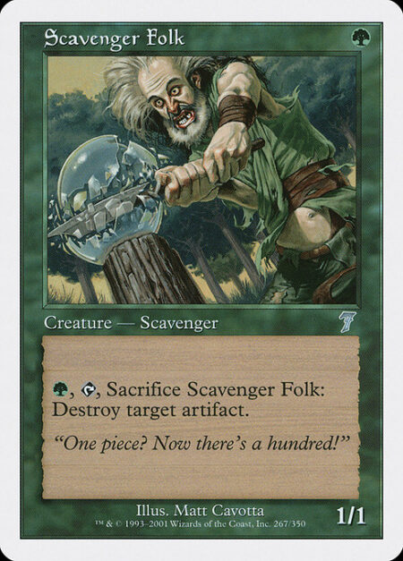 Scavenger Folk - {G}