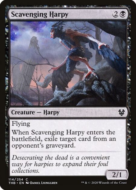 Scavenging Harpy - Flying