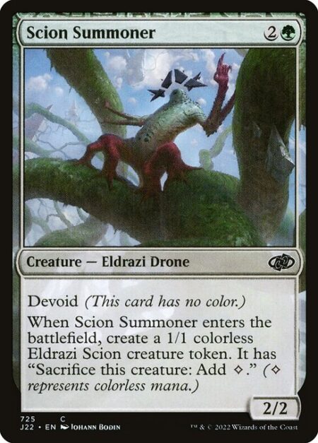 Scion Summoner - Devoid (This card has no color.)