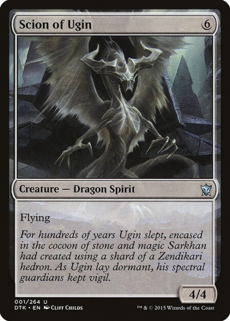 Scion of Ugin - Flying