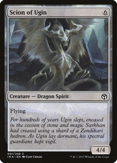 Scion of Ugin - Flying