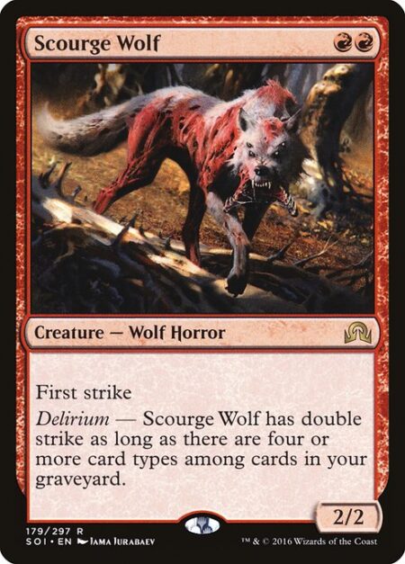 Scourge Wolf - First strike