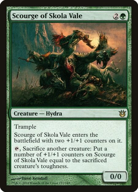 Scourge of Skola Vale - Trample