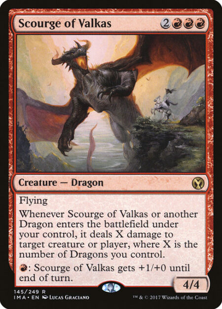 Scourge of Valkas - Flying