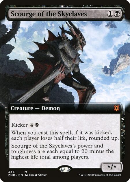 Scourge of the Skyclaves - Kicker {4}{B}