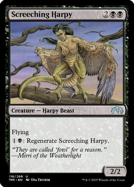 Screeching Harpy - Flying