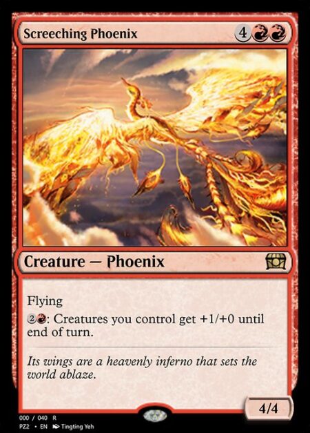 Screeching Phoenix - Flying