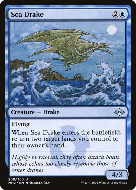 Sea Drake - Flying