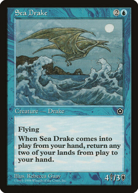 Sea Drake - Flying