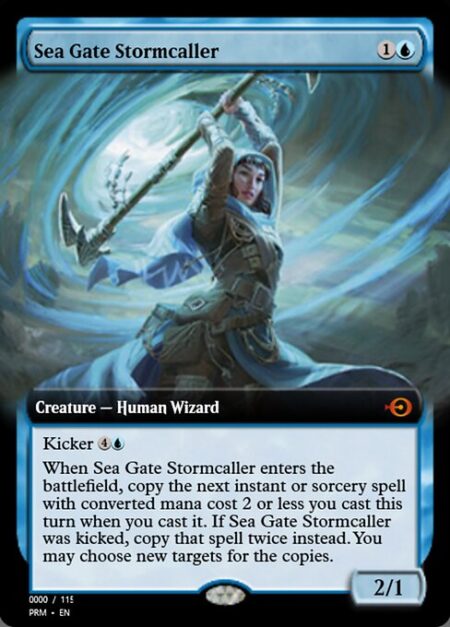 Sea Gate Stormcaller - Kicker {4}{U}