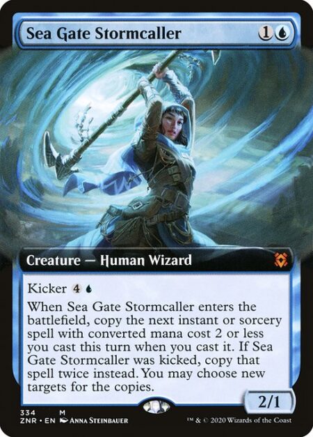 Sea Gate Stormcaller - Kicker {4}{U}