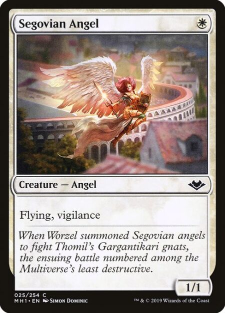 Segovian Angel - Flying