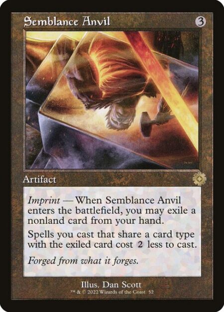 Semblance Anvil - Imprint — When Semblance Anvil enters