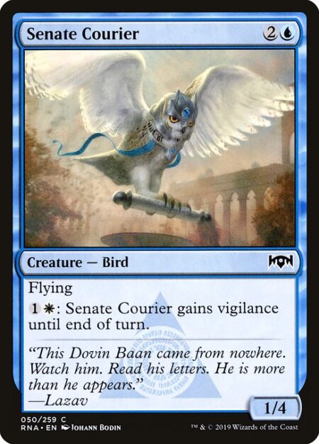 Senate Courier - Flying