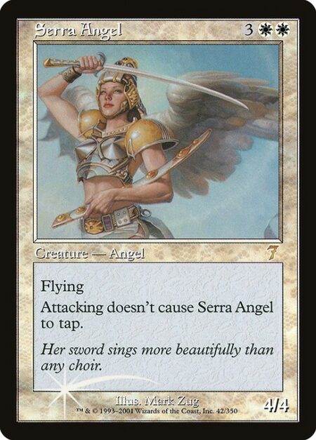 Serra Angel - Flying