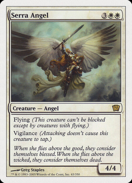 Serra Angel - Flying