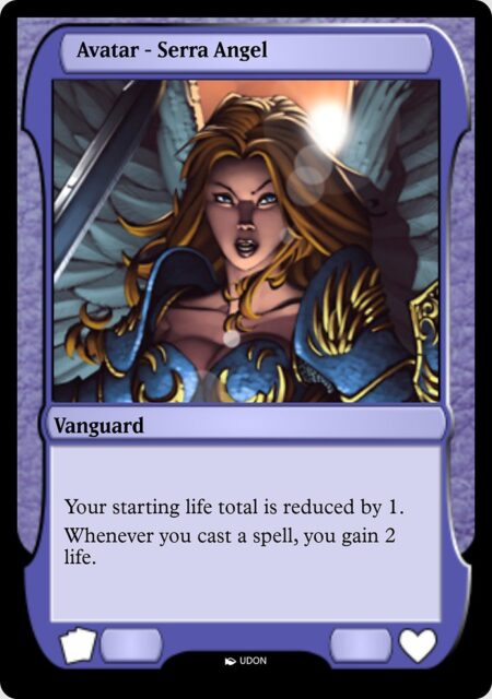 Serra Angel Avatar - Whenever you cast a spell