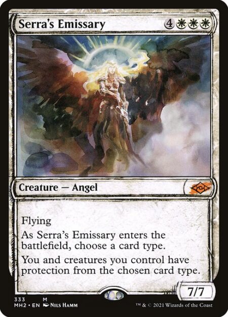 Serra's Emissary - Flying