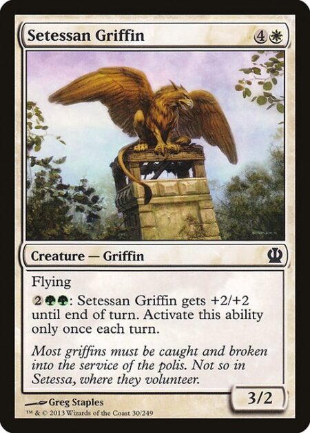 Setessan Griffin - Flying