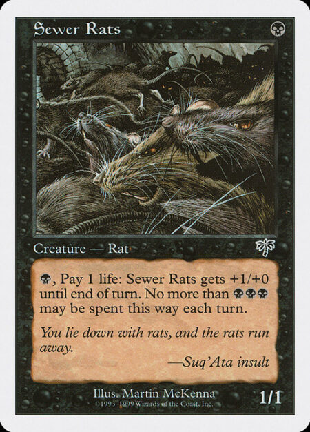 Sewer Rats - {B}