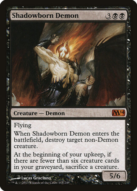 Shadowborn Demon - Flying