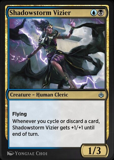 Shadowstorm Vizier - Flying