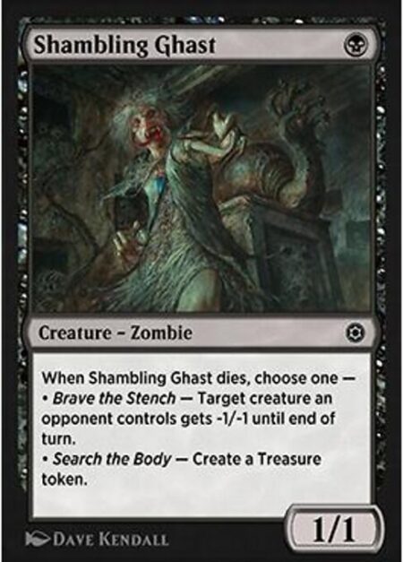 Shambling Ghast - When Shambling Ghast dies