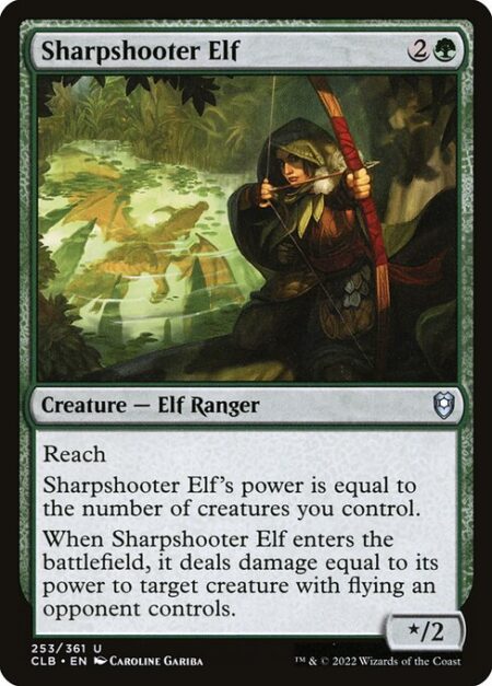 Sharpshooter Elf - Reach