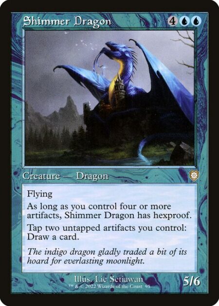 Shimmer Dragon - Flying