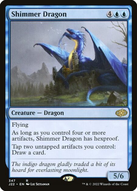 Shimmer Dragon - Flying