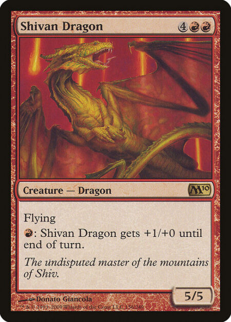 Shivan Dragon - Flying