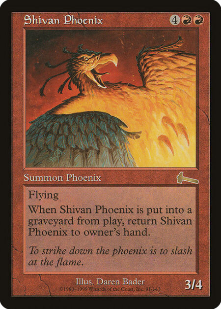 Shivan Phoenix - Flying