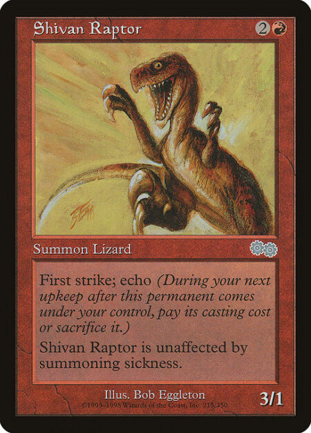 Shivan Raptor - First strike