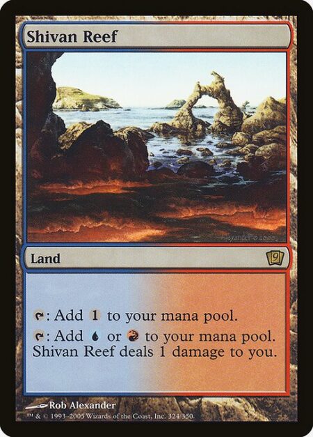 Shivan Reef - {T}: Add {C}.