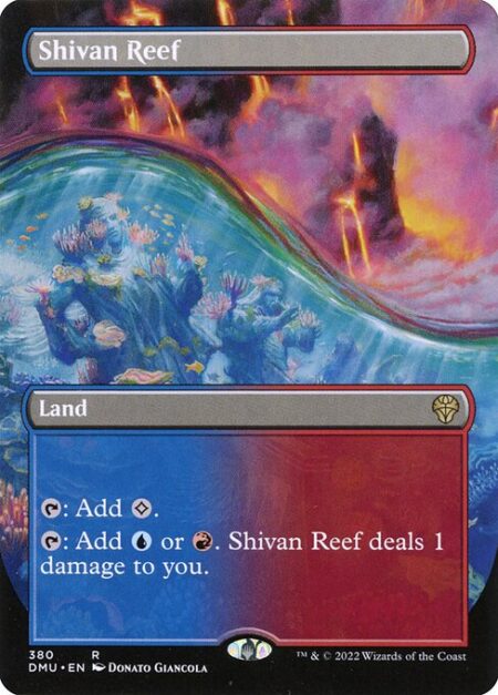 Shivan Reef - {T}: Add {C}.