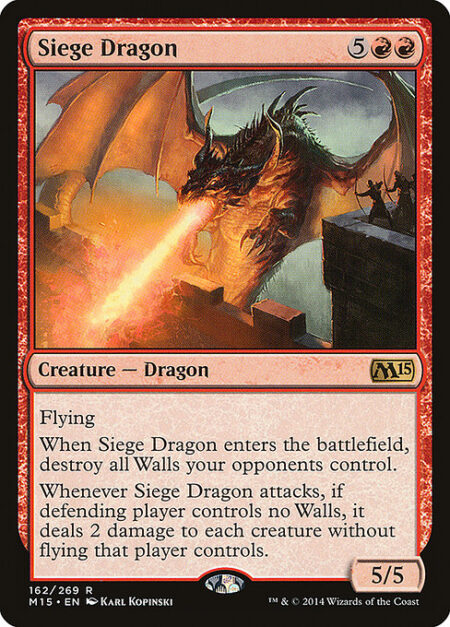 Siege Dragon - Flying