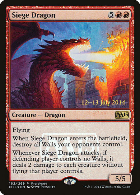Siege Dragon - Flying