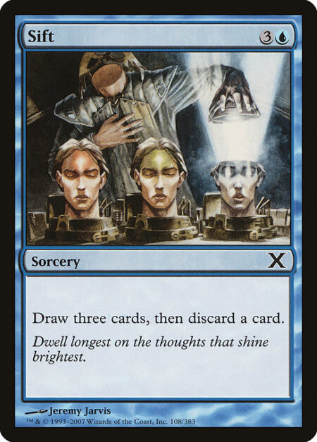 Sift - Draw three cards