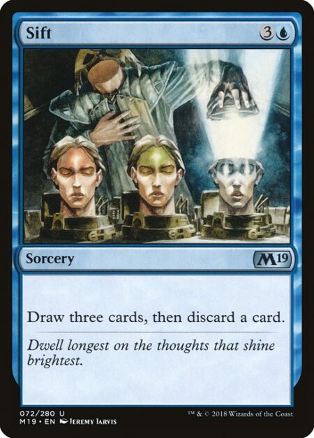 Sift - Draw three cards