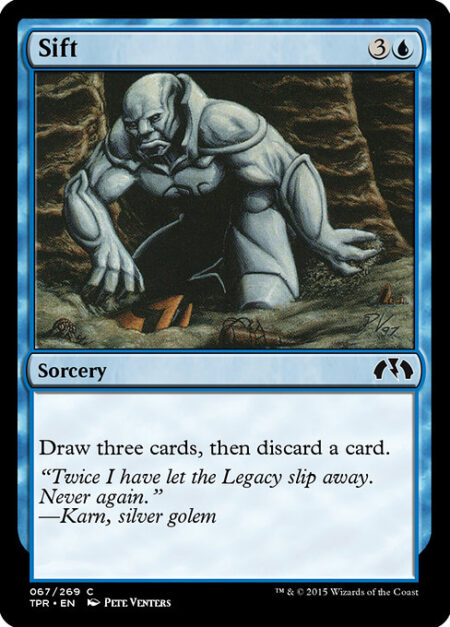 Sift - Draw three cards