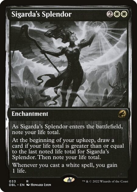 Sigarda's Splendor - As Sigarda's Splendor enters