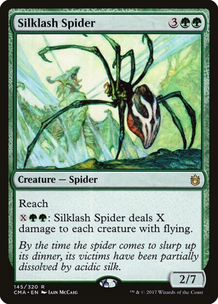Silklash Spider - Reach