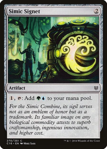 Simic Signet - {1}