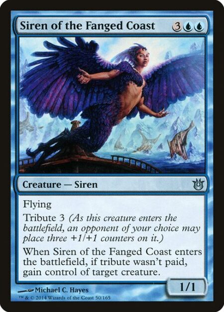 Siren of the Fanged Coast - Flying