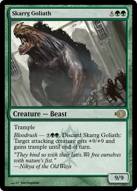 Skarrg Goliath - Trample