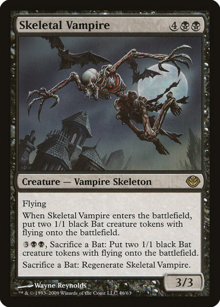 Skeletal Vampire - Flying