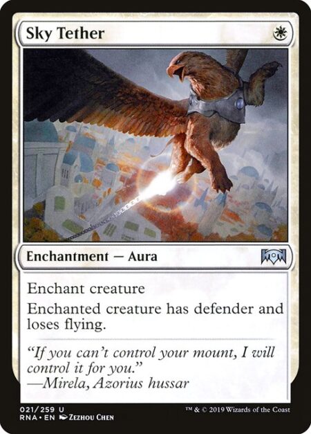 Sky Tether - Enchant creature