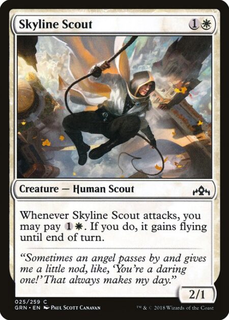 Skyline Scout - Whenever Skyline Scout attacks