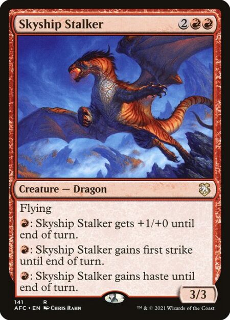 Skyship Stalker - Flying